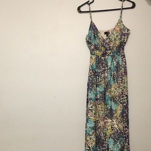 FLORAL MAXI DRESS worn once